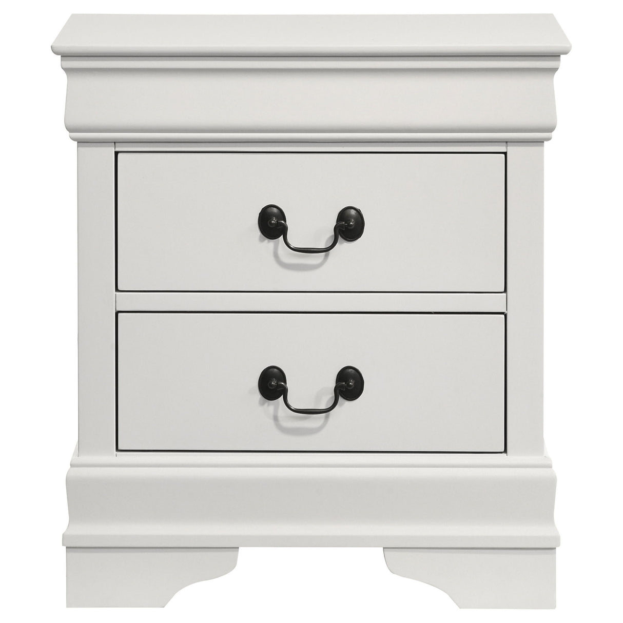 2 Drawer Nightstand - White