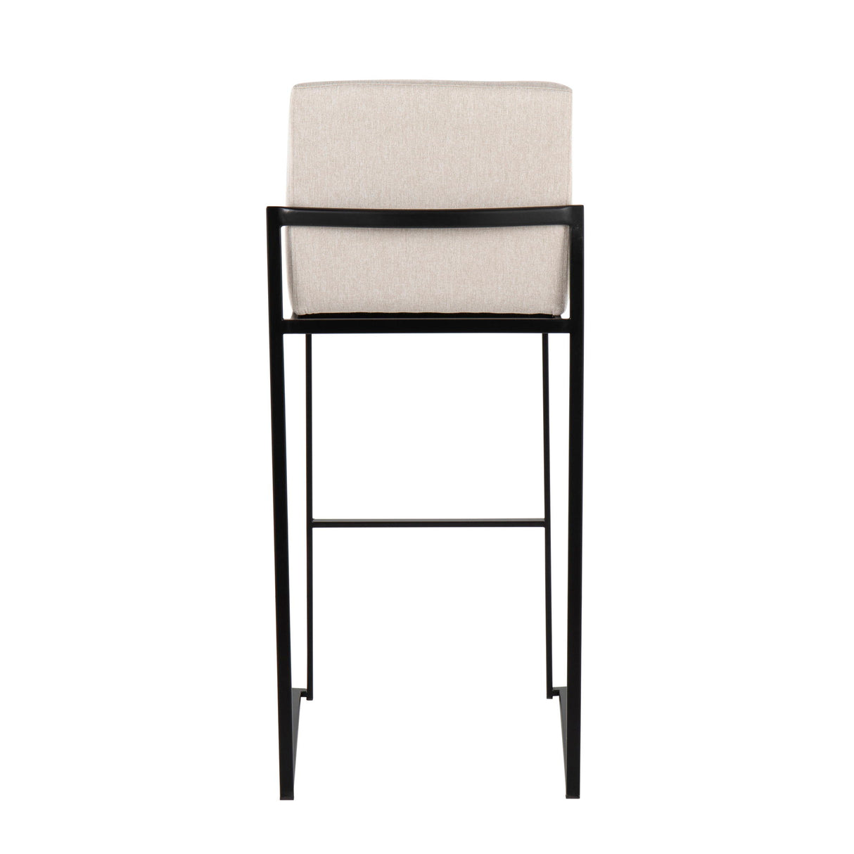 Fuji - Contemporary High Back Barstool Elegant Design