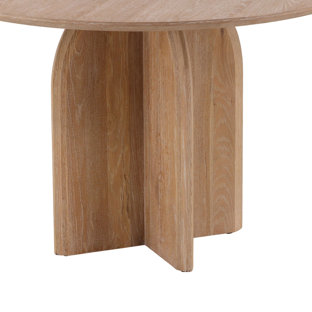 Casey - Round Dining Table - Light Brown