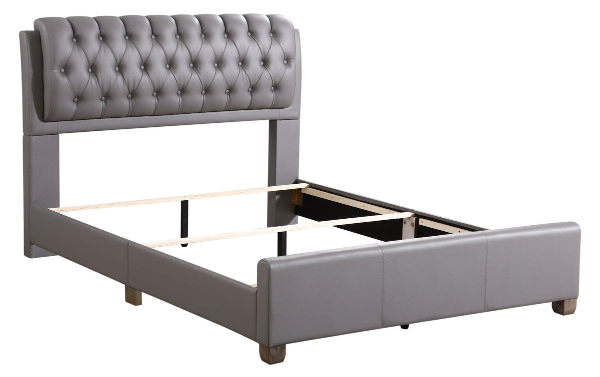Tufted Upholstered Bed