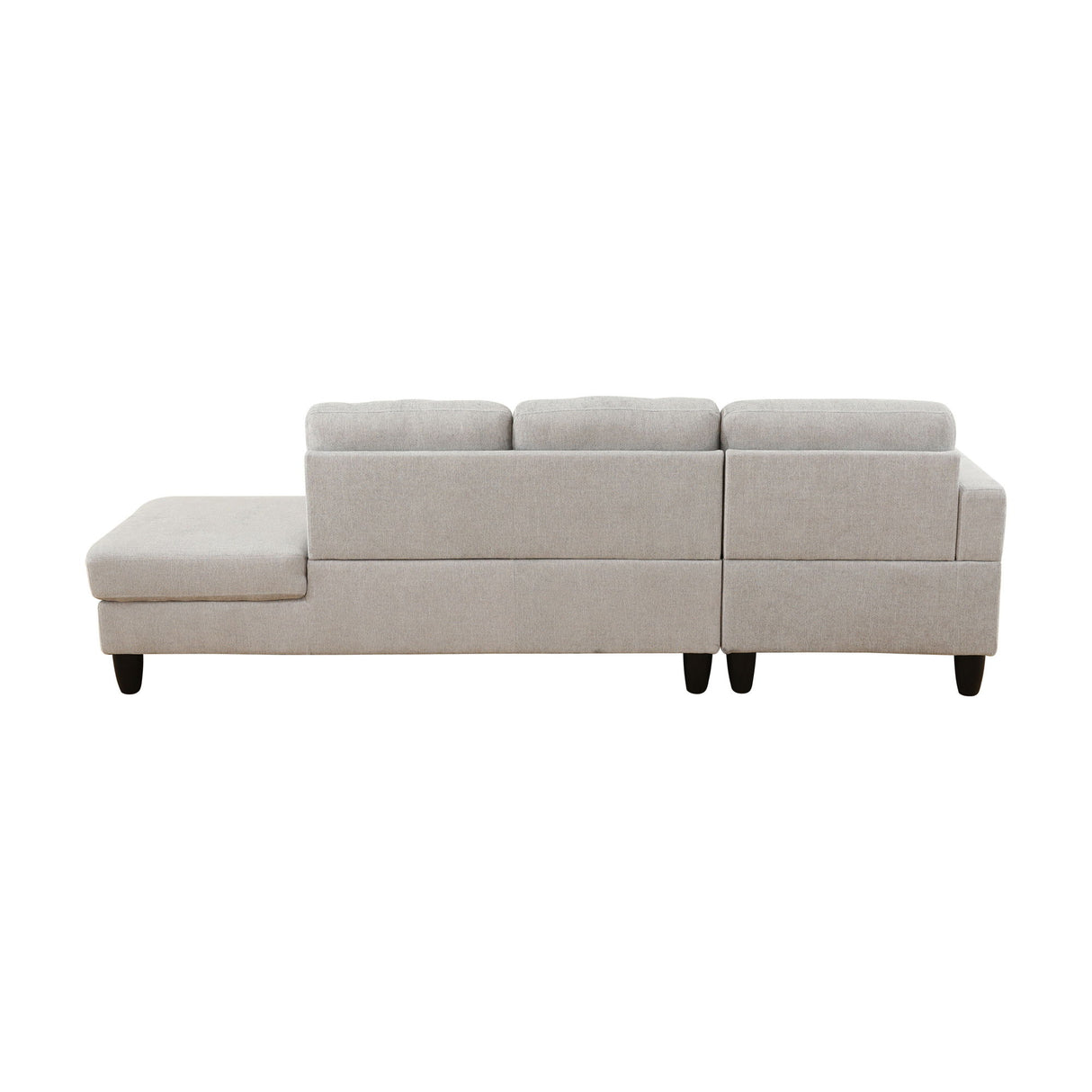 L - Shaped Sectional Sofa With Chaise & Ottoman