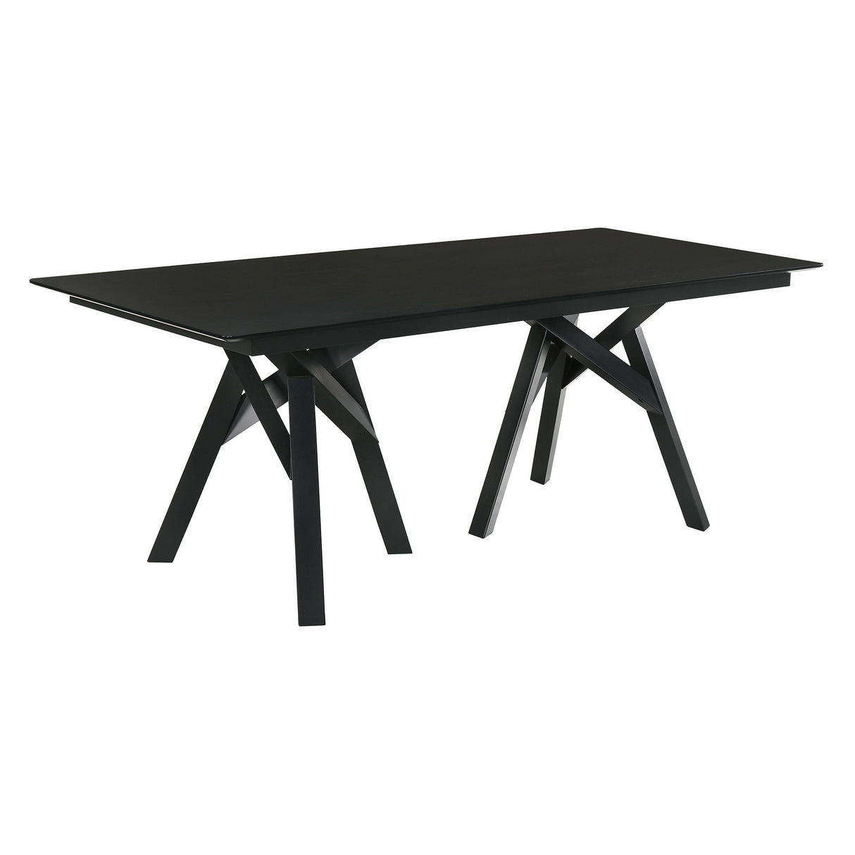 Cortina And Varde - 5 Piece Rectangular Dining Set - Black