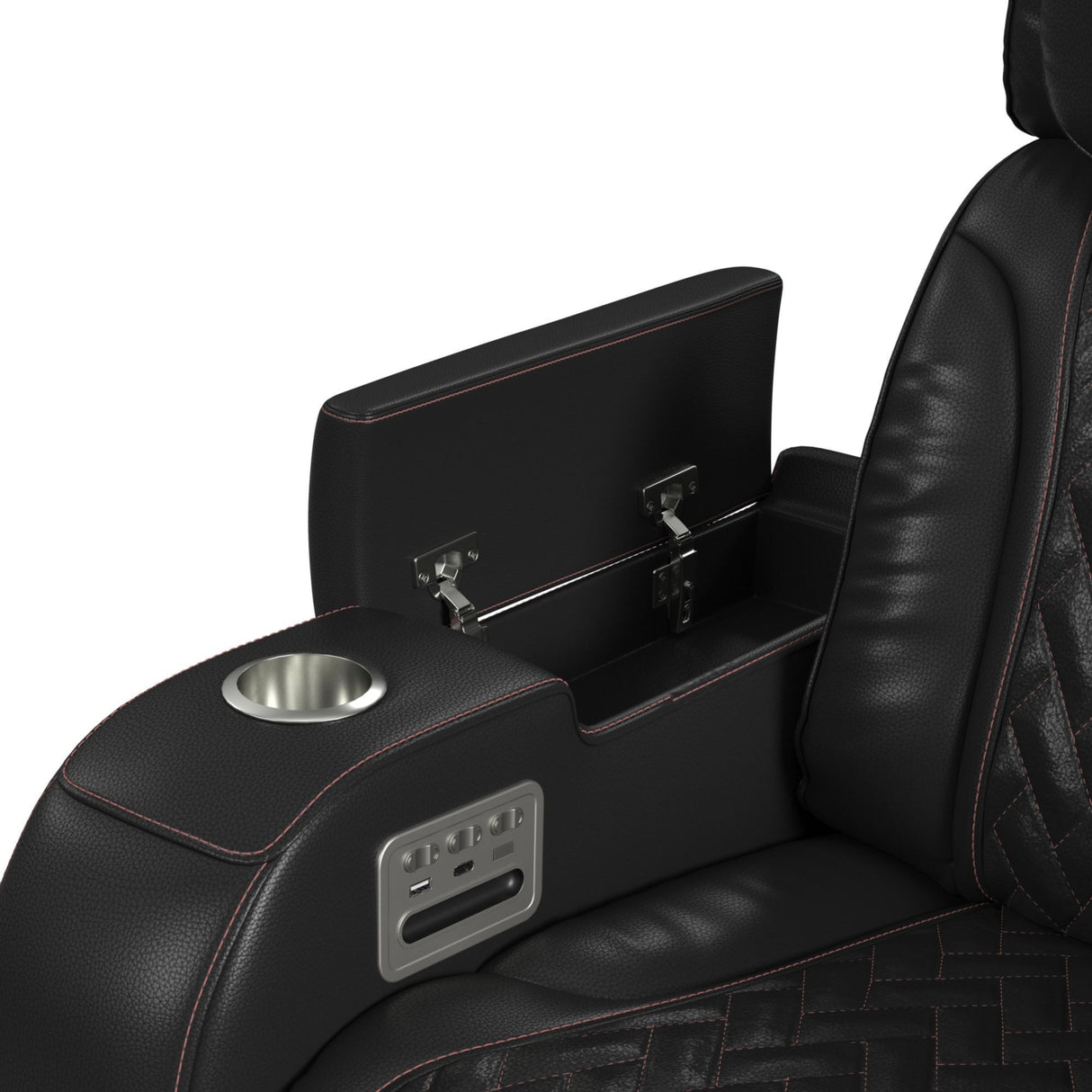 Prime Time - P3 Recliner With LED And Wireless Charger Pocket