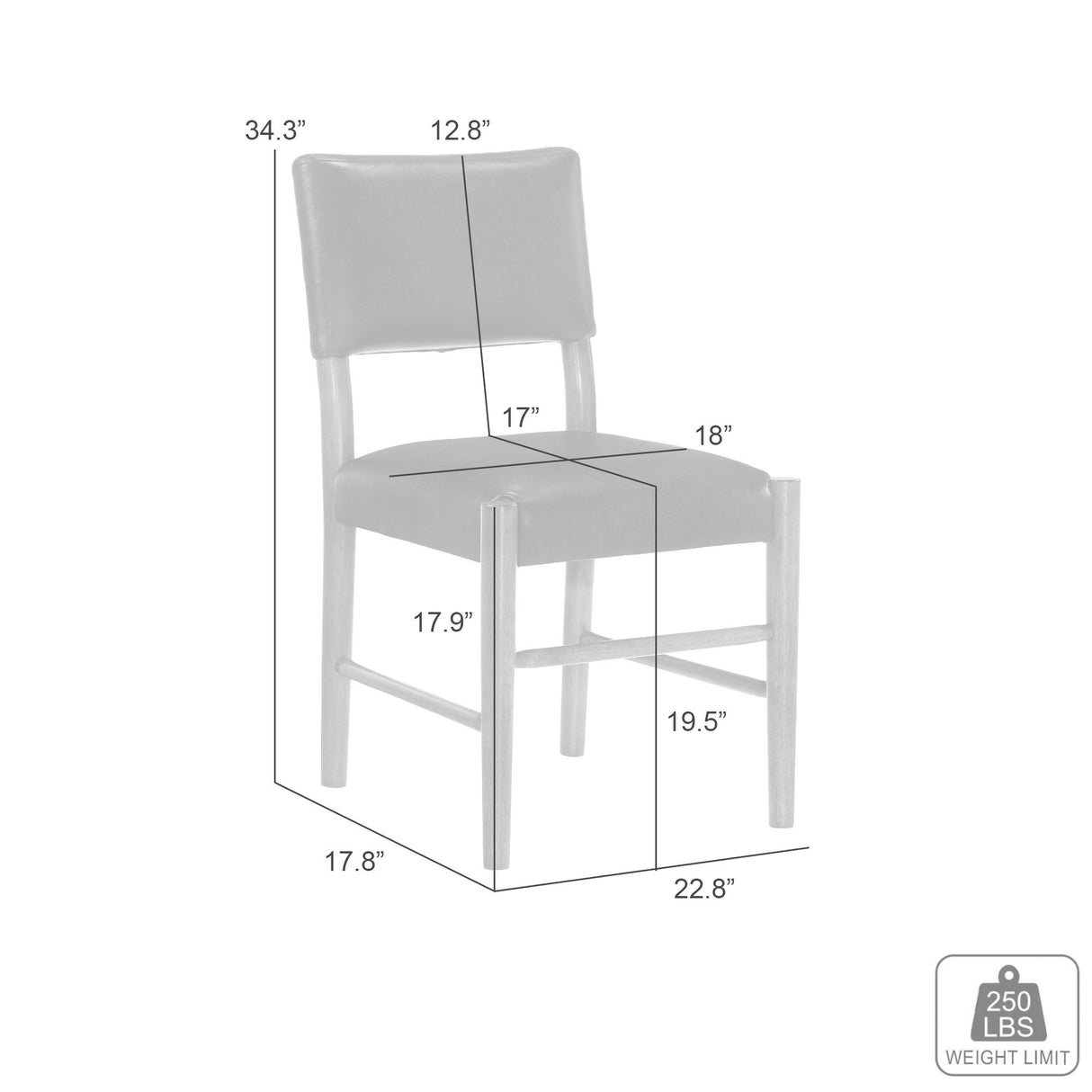 Bennet - Modern Wood Dining Chair Set