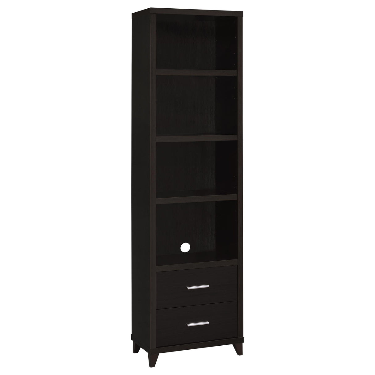 Barnaby - 4 Piece Rectangular Entertainment Center - Cappuccino