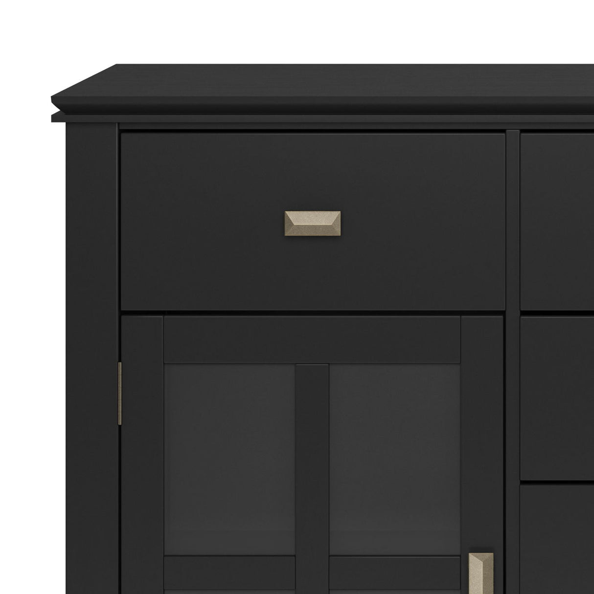 Sideboard Buffet Dining Room Cabinet Solid Wood Storage 54x36in