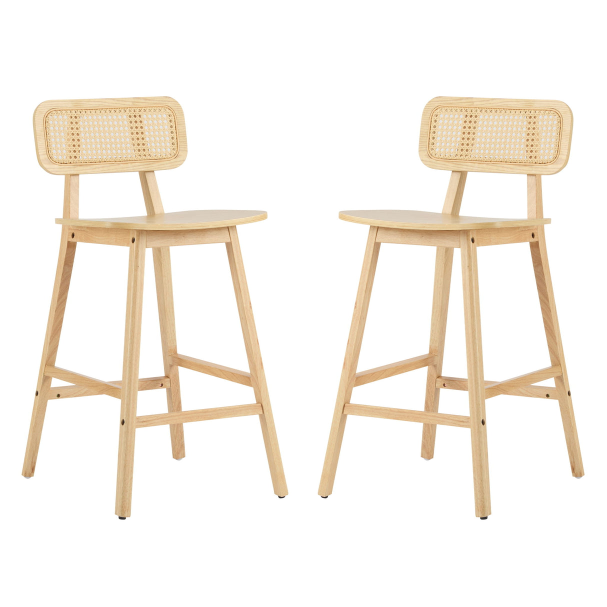 Bari - Indoor Wood Barstool (Set of 2)