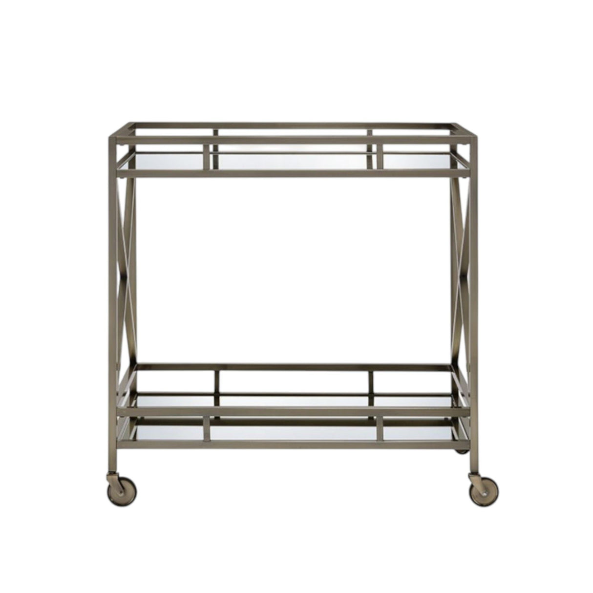 Kristensen - Serving Cart - Antique Gold