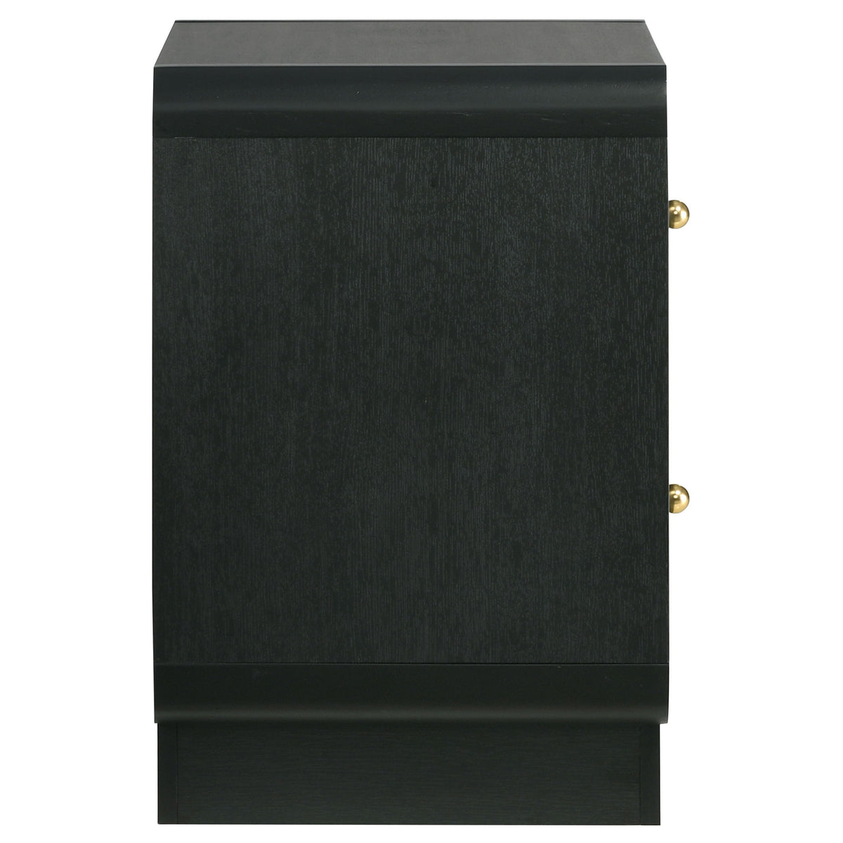 Burton - 2 Drawer Nightstand - Black