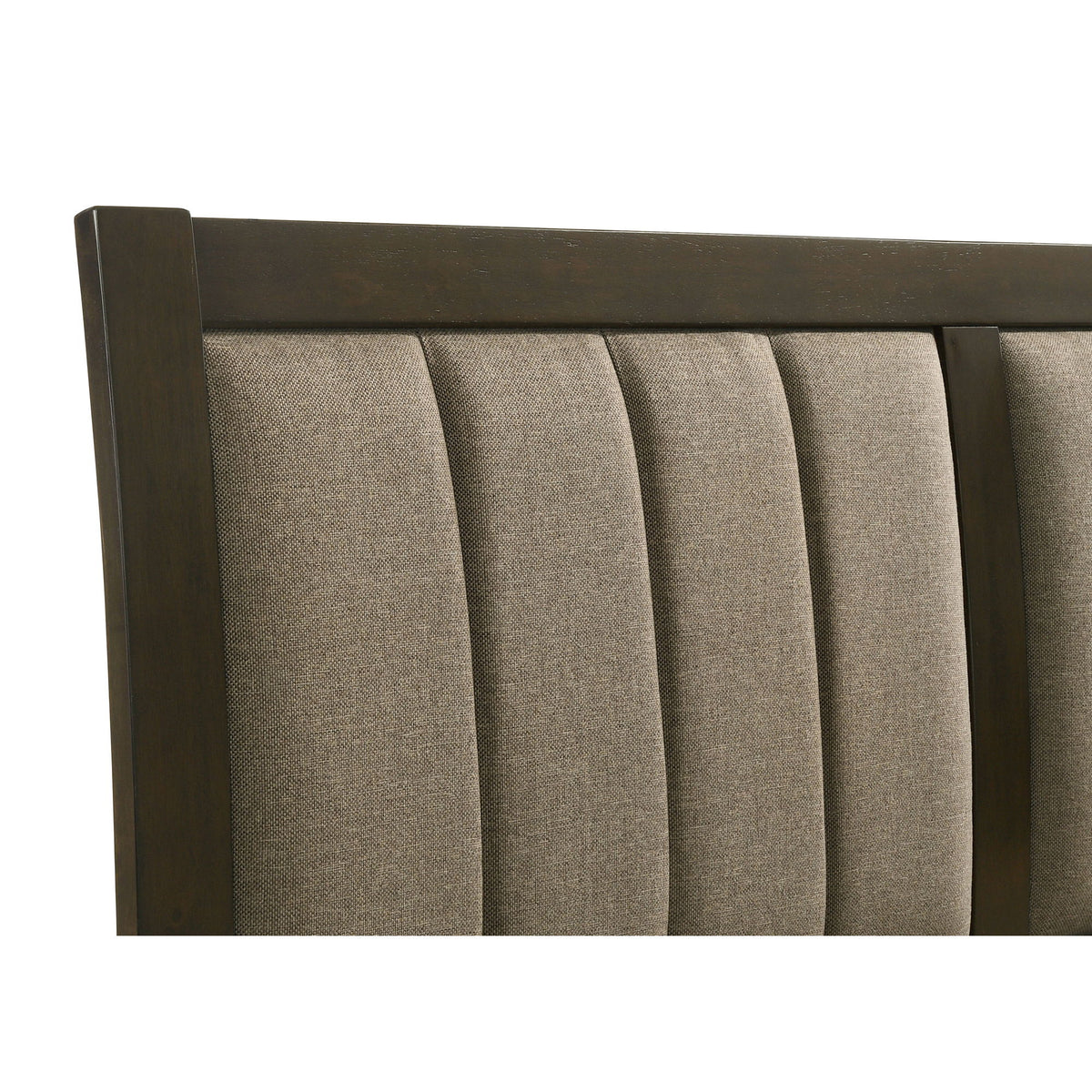 Clement - Panel Bed With Vertical Channel Tufting