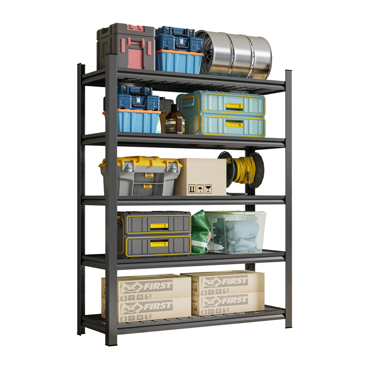 Adjustable Height Storage Rack