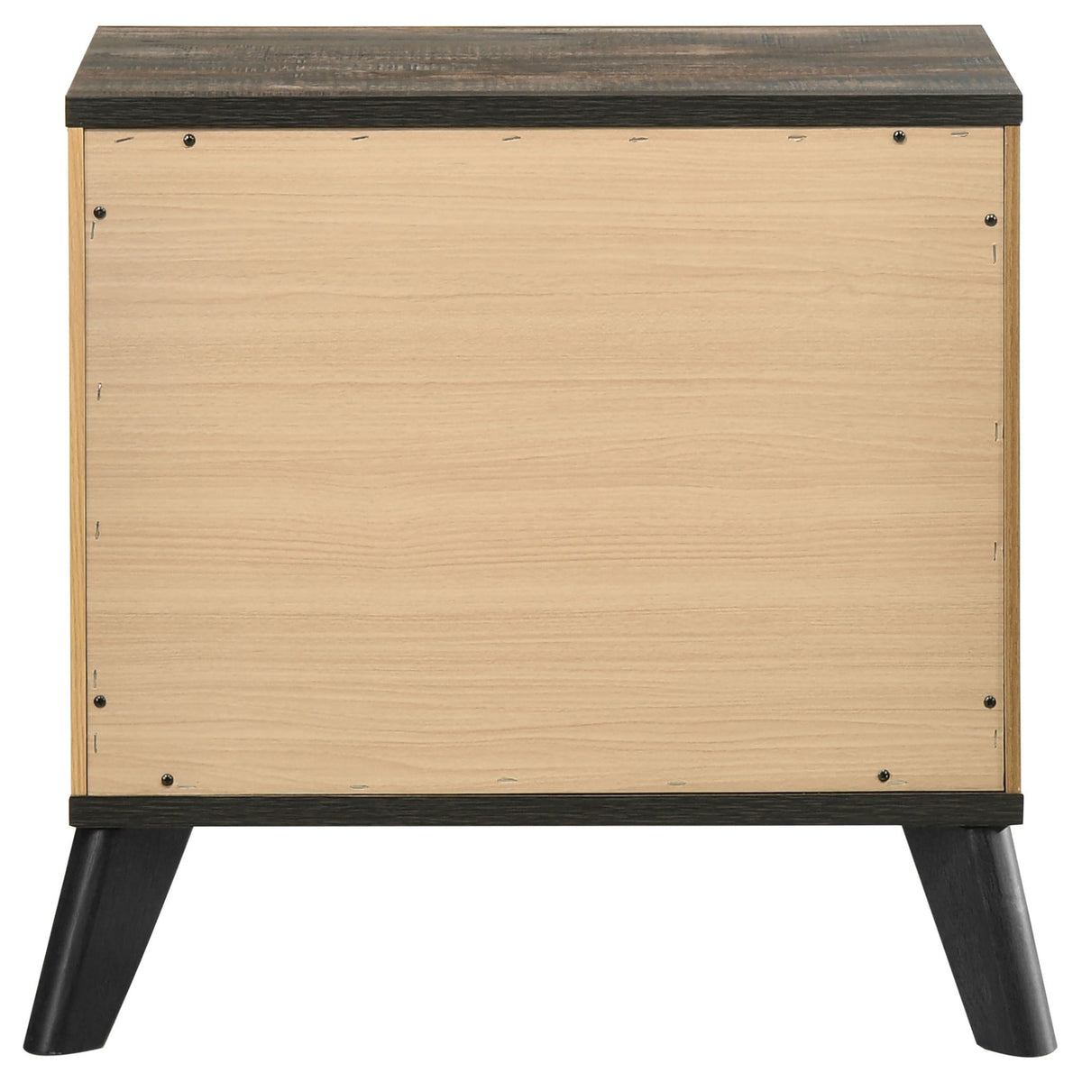 Georgina - 2 Drawer Nightstand - Natural Wood
