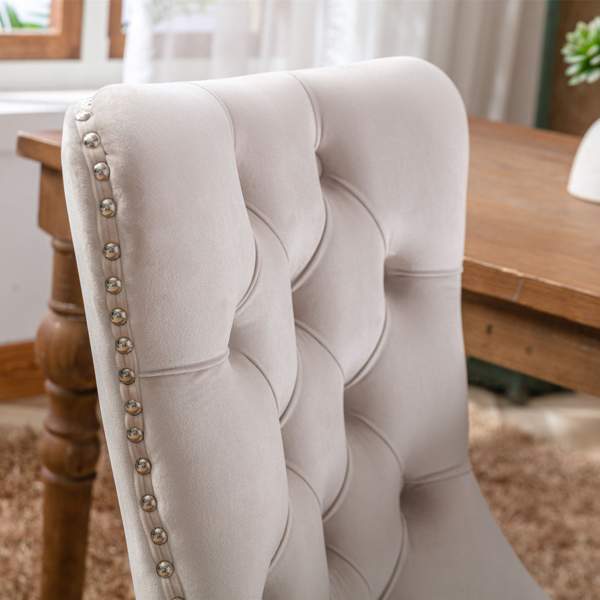 Nikki - High-End Tufted Dining Chair (Set of 2)