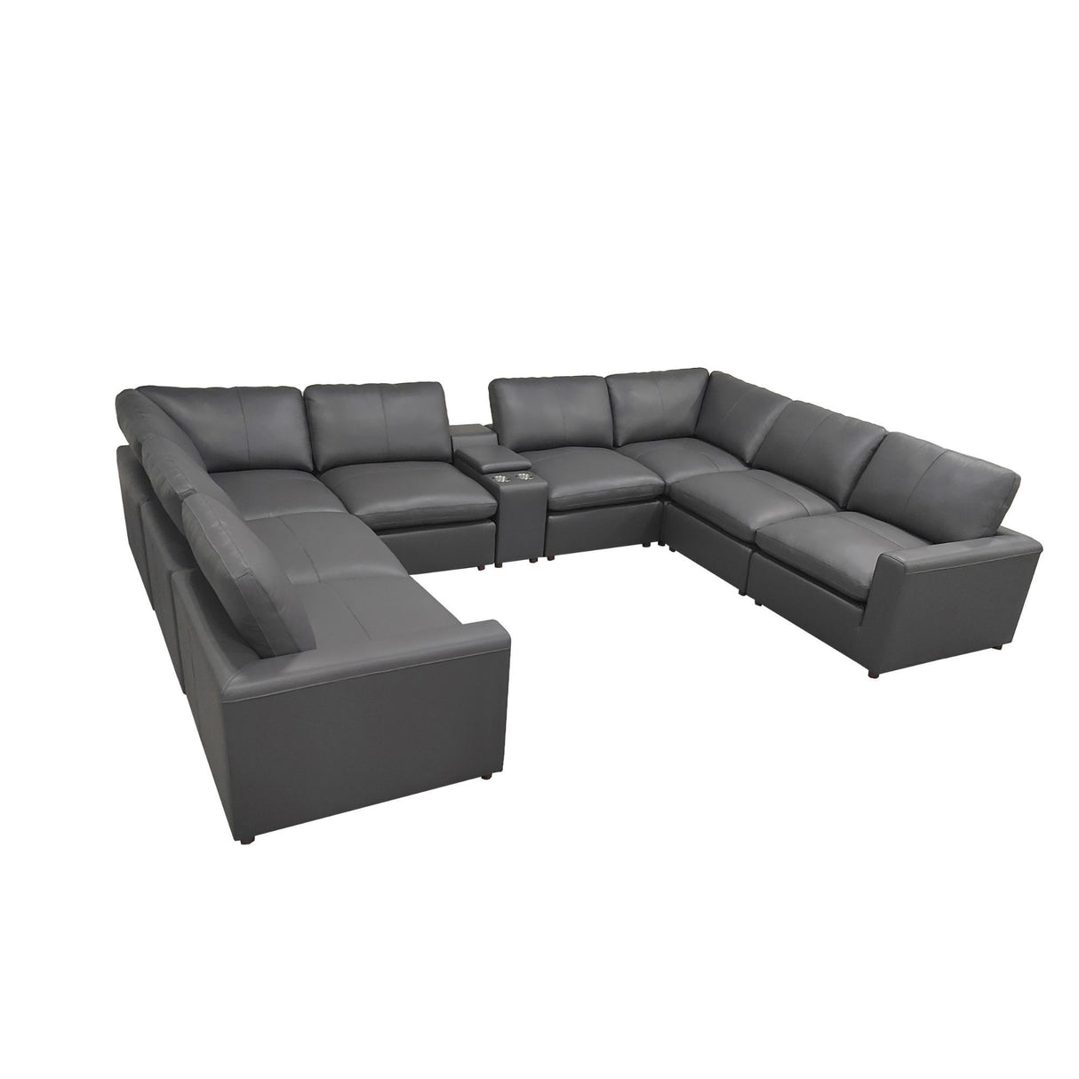 Large Upholstered Seating Modular Sectional