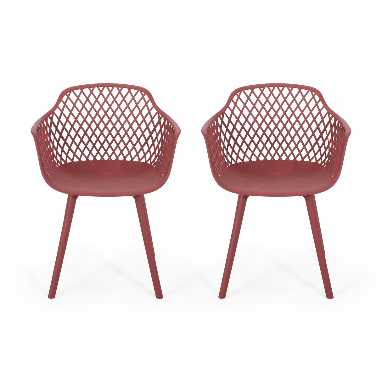 Poppy - Chair (Set of 2) - Red