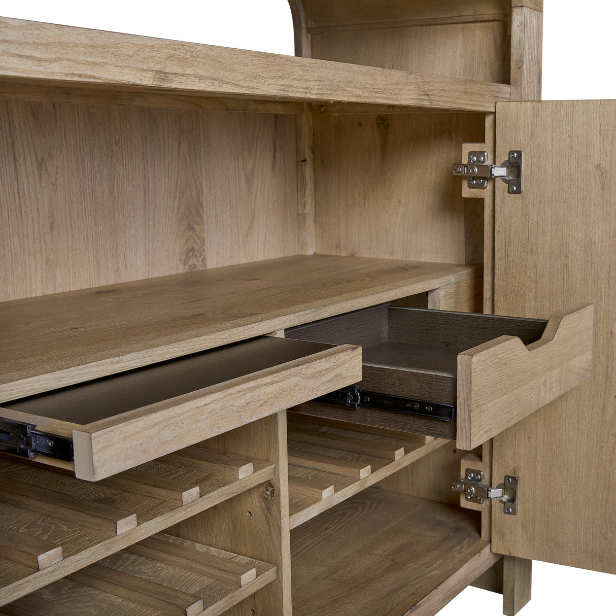 Pagosa - Bowtie Console - English Knotty Oak