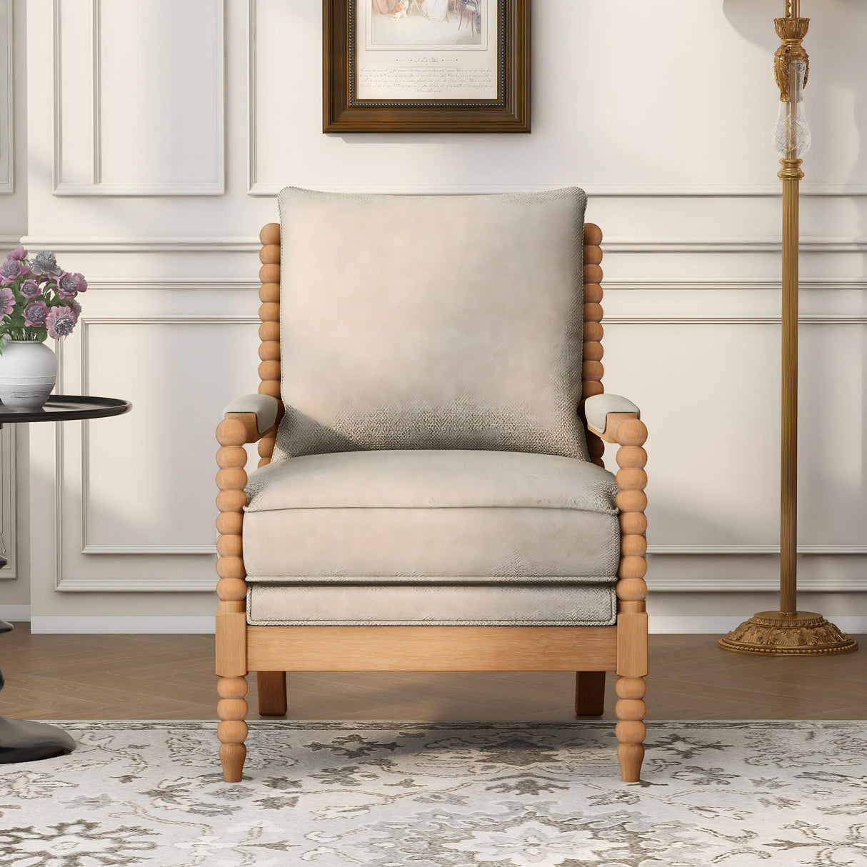 Upholstered Living Room Accent Chair