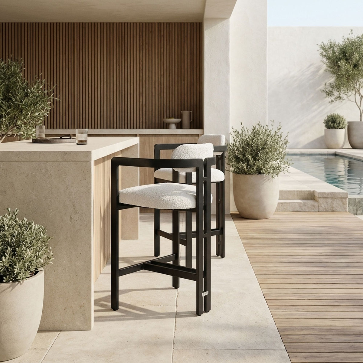 Jazmin - Outdoor Barstool