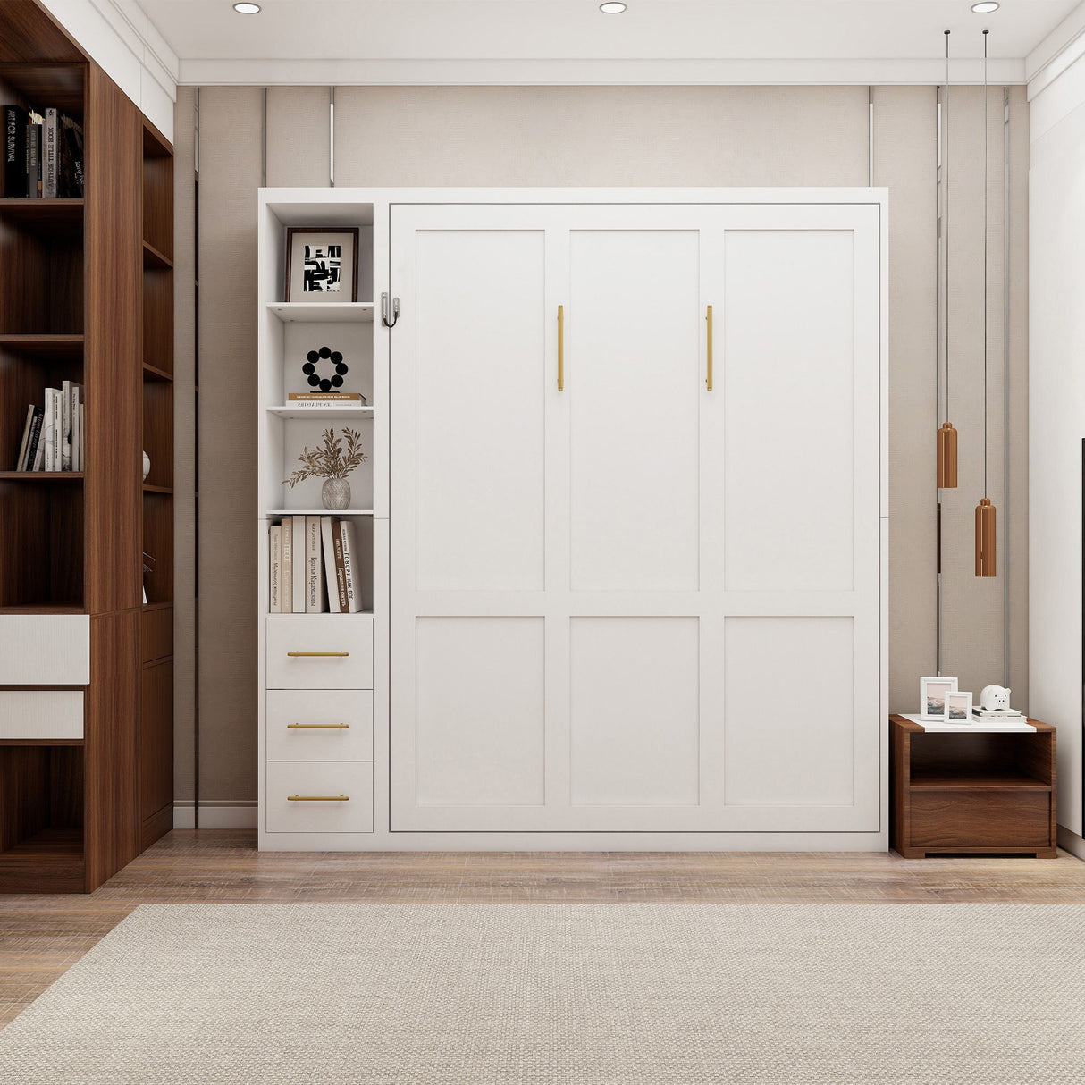 Multifunctional Vertical Murphy Wall Bed