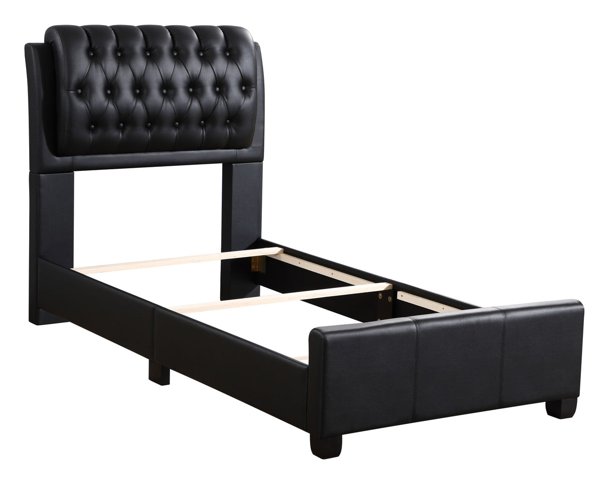 Tufted Upholstered Bed