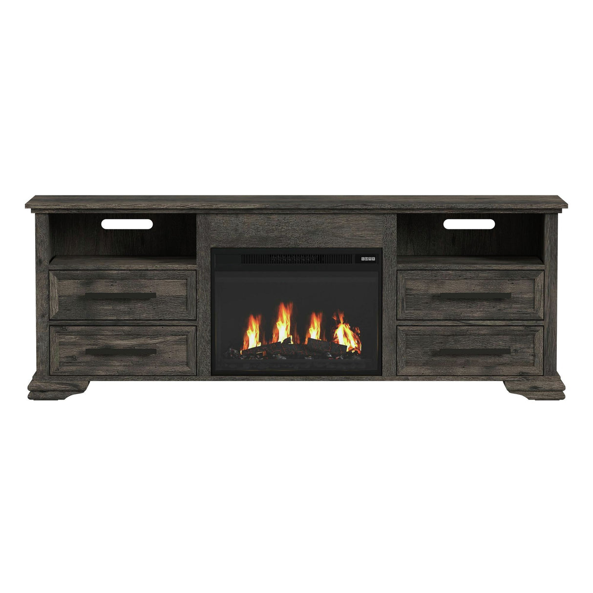 Park Ridge 82" Charcoal TV Console