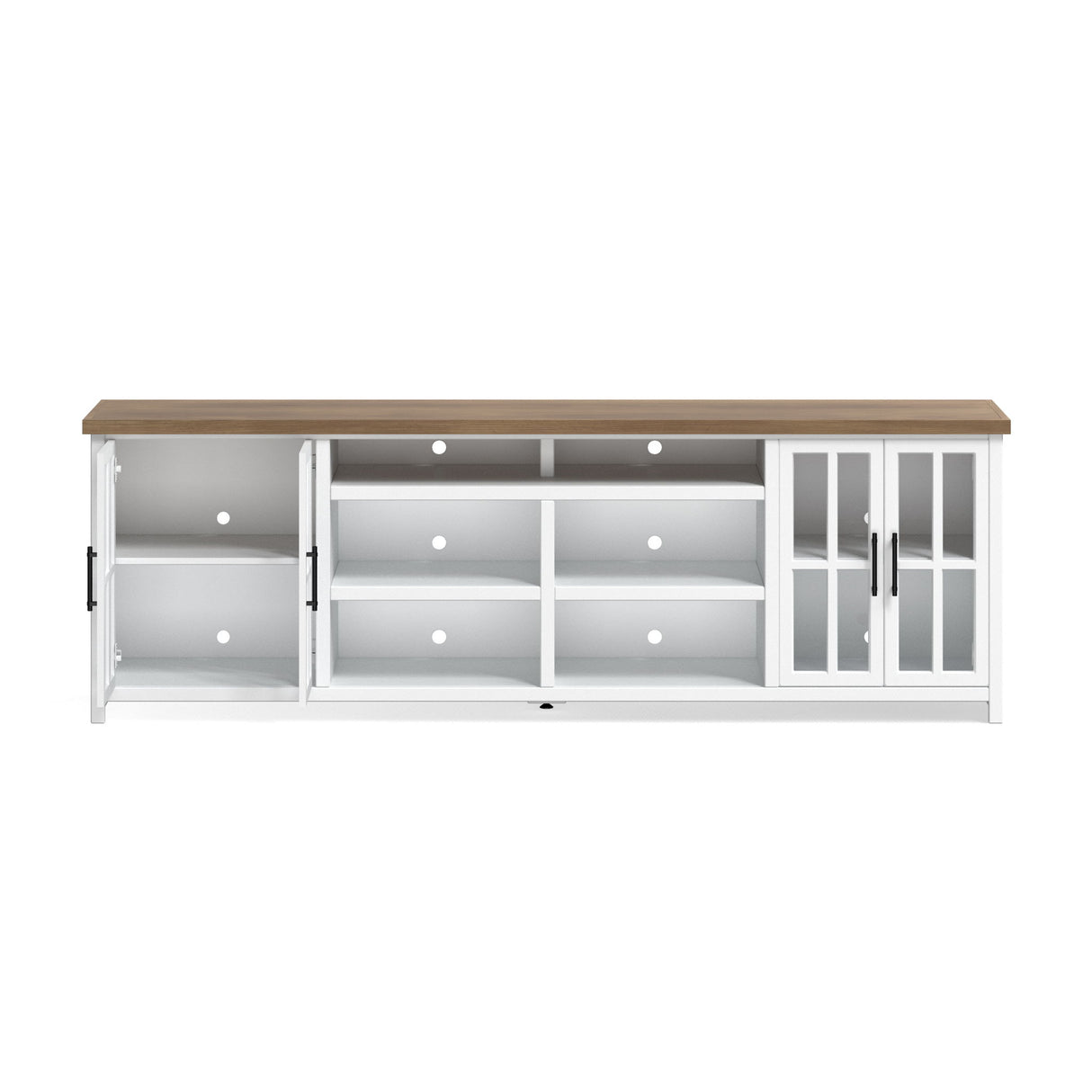 Hampton - TV Stand Console & Cable Management