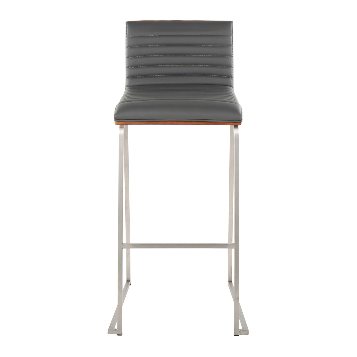 Mason Mara - Contemporary Fixed Height Barstool (Set of 2)