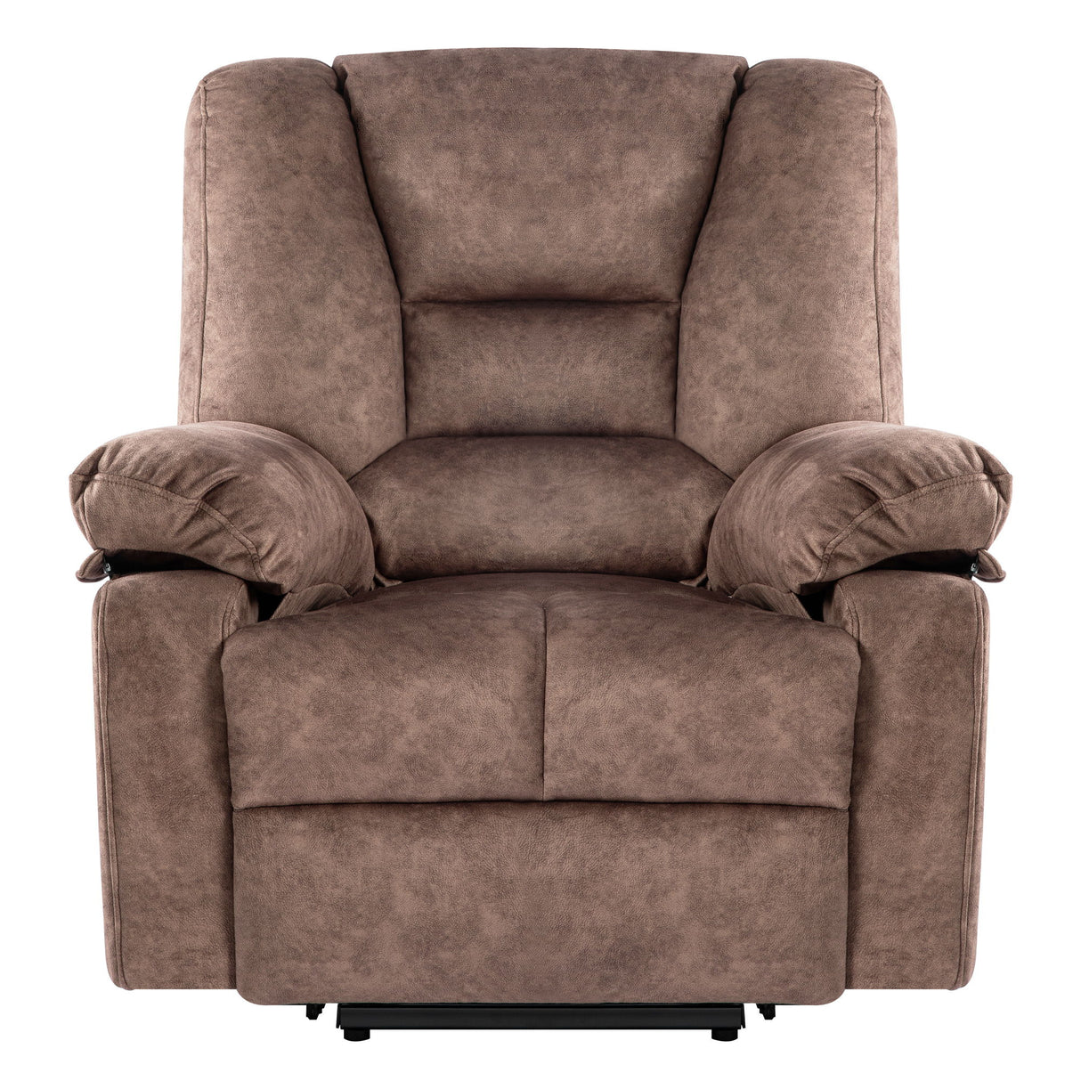 Power Lift Recliner Chair Sofa With Massage - Brown