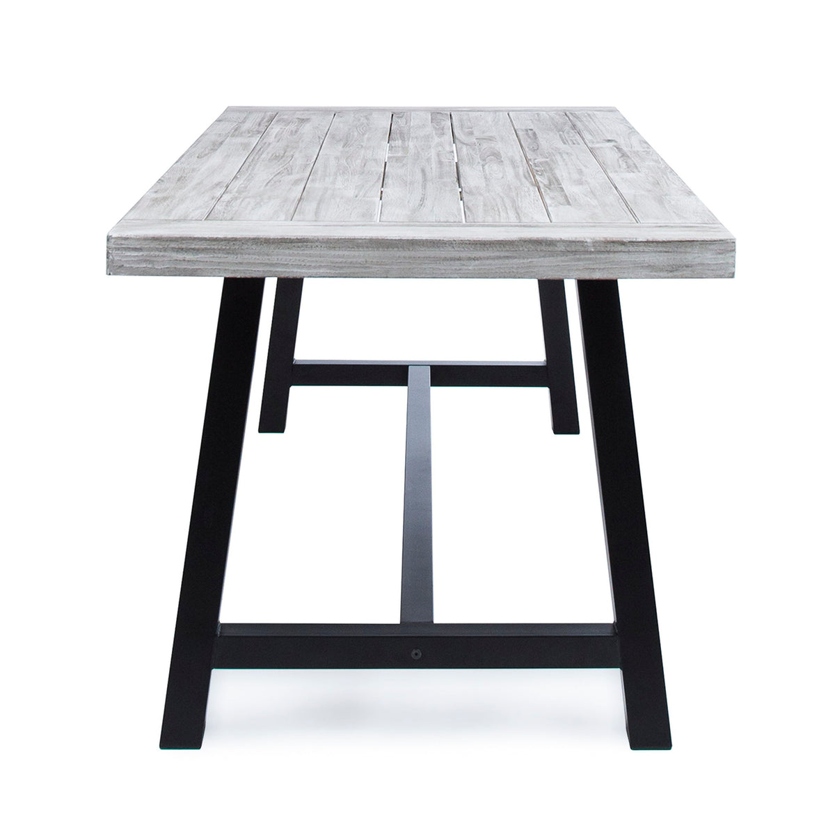 Outdoor Sandblast Finish Acacia Wood Dining Table