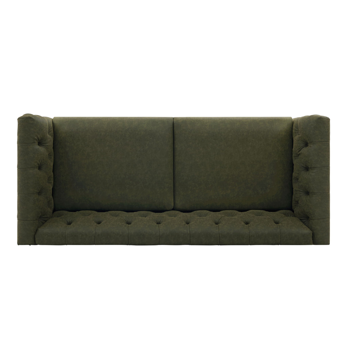 Chesterfield Sofa With Flared Arms For Living Room