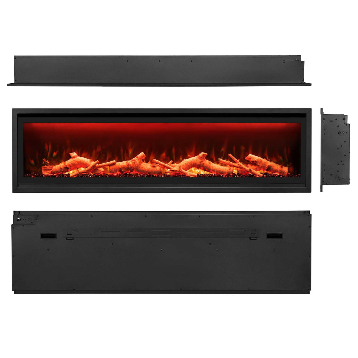 Electric Fireplace With Display