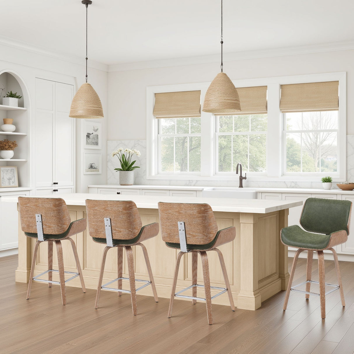 Tyler - 26" Counter Height Swivel Bar Stool