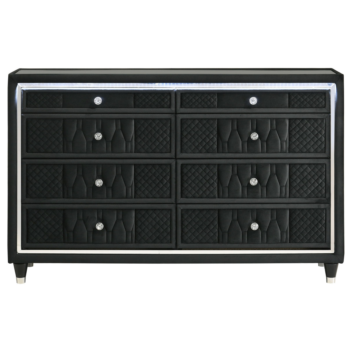 Mika - 8 Drawer LED Dresser