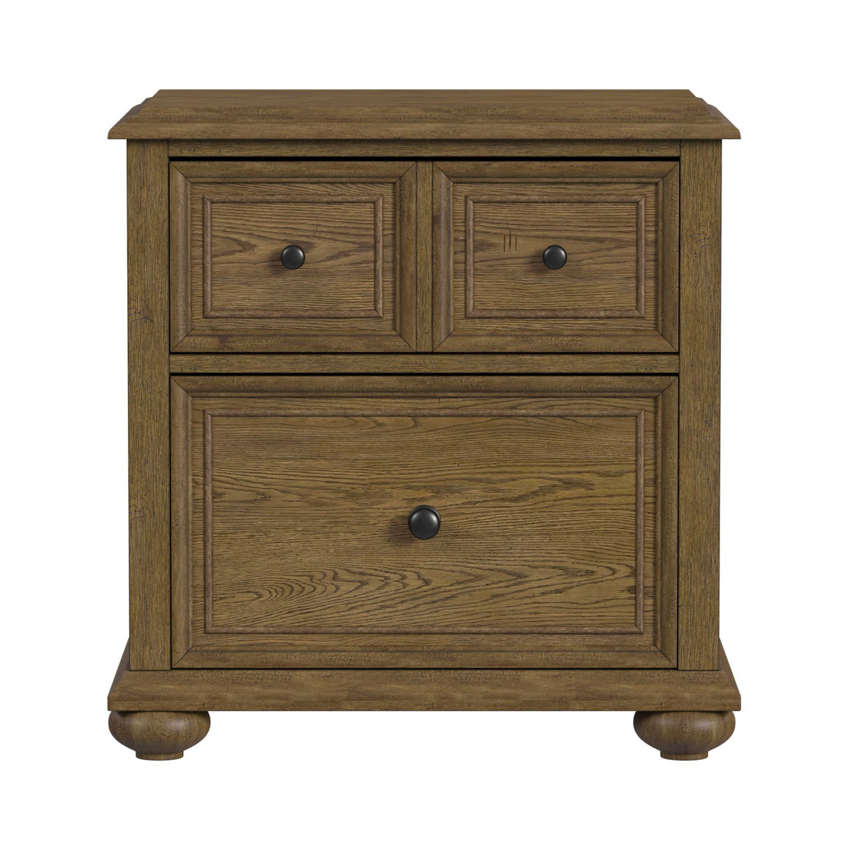 Heritage & Home - Nightstand With USBC - Oak Brown