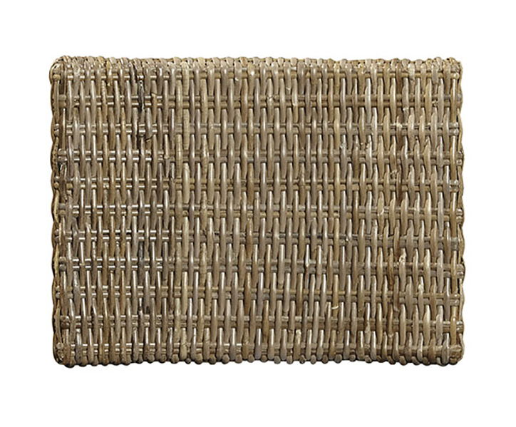 Country - Woven Kubu Counter Stool - Brown