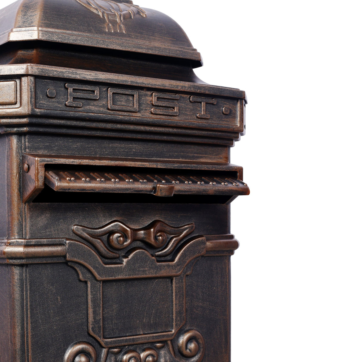 Mailboxs Residential Large-Capacity Letter Box, Rainproof Postbox Statue