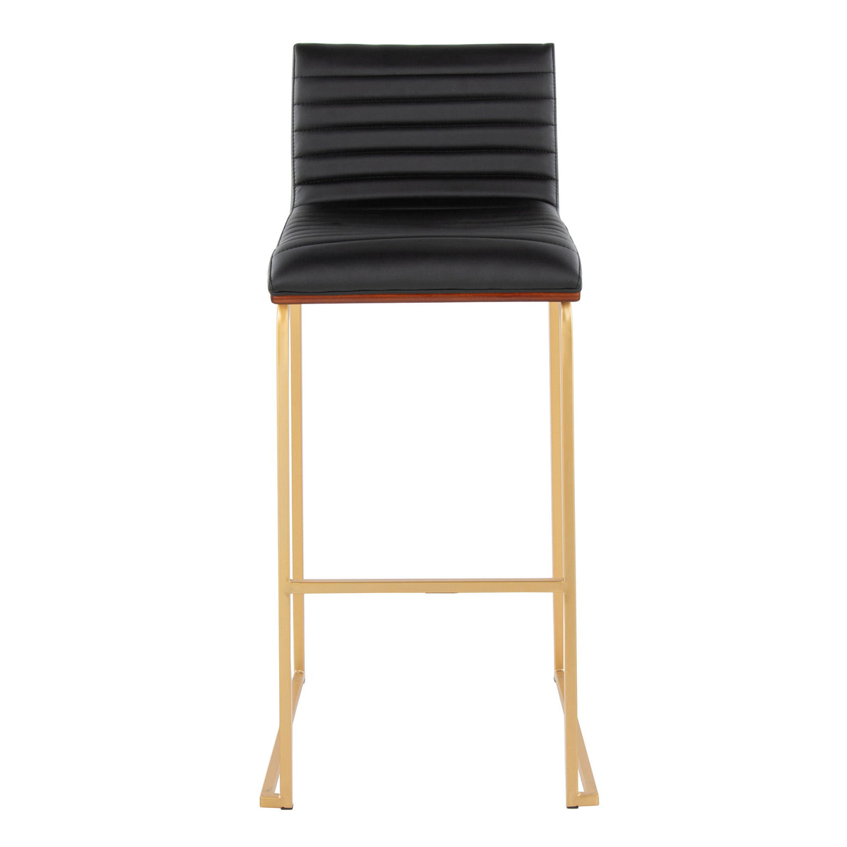Mason Mara - Contemporary Versatile Desig Fixed Height Barstool (Set of 2)