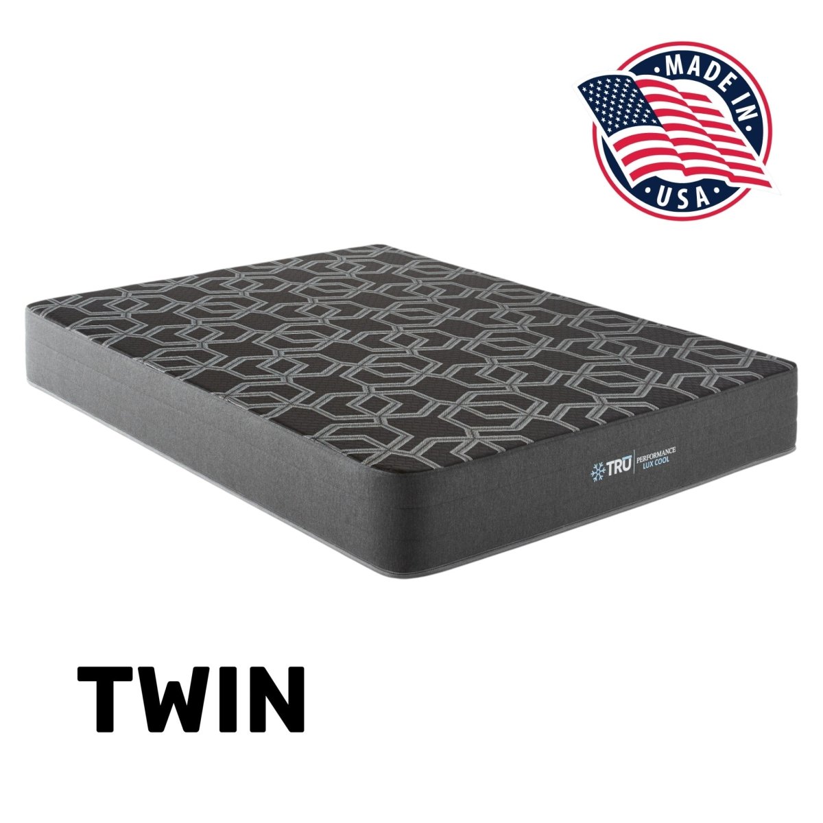 10” Cooling Cover All Foam Mattress – Twin - Mattress - Alpine Outlets