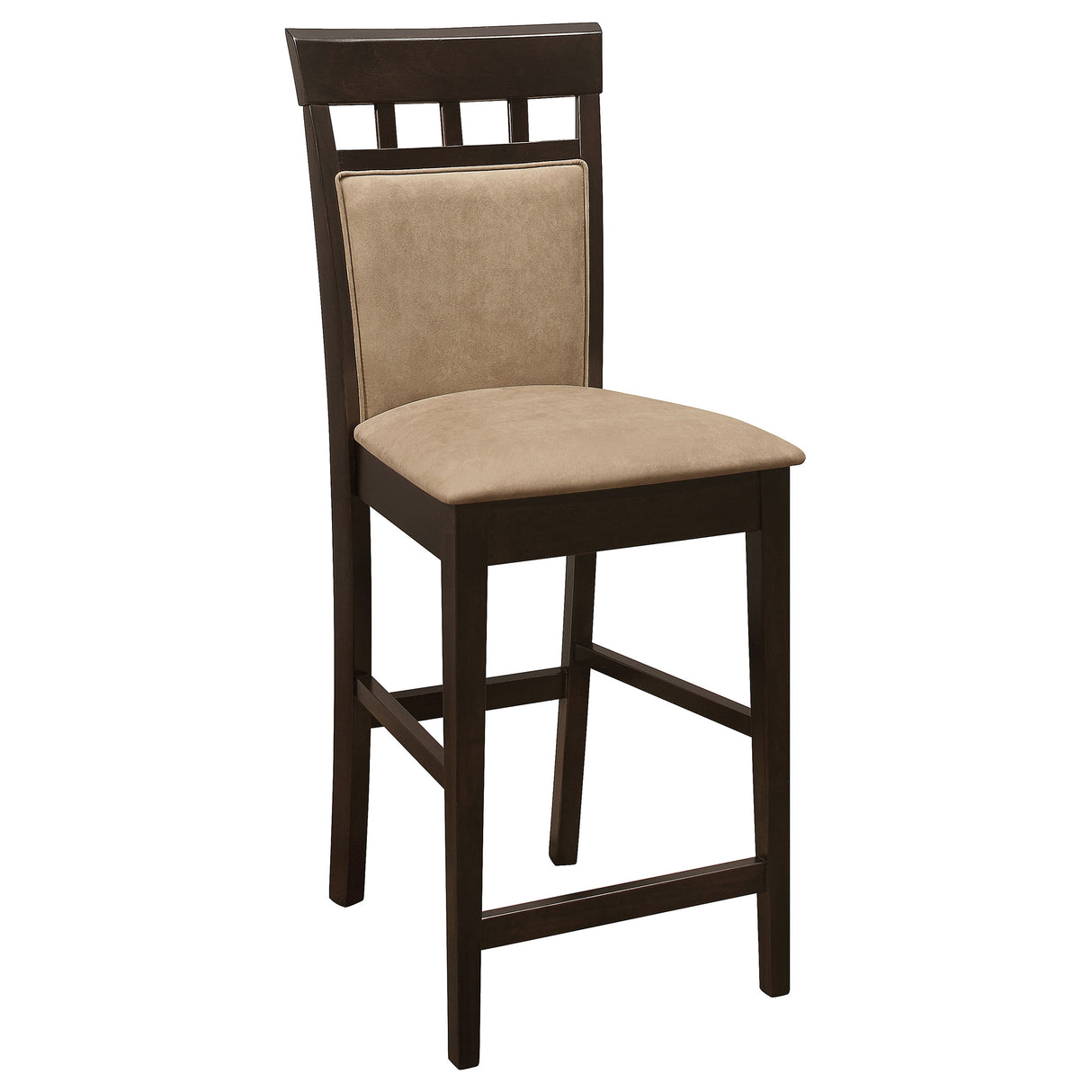 Gabriel Closed Back Counter Chair Cappuccino, Set of 2