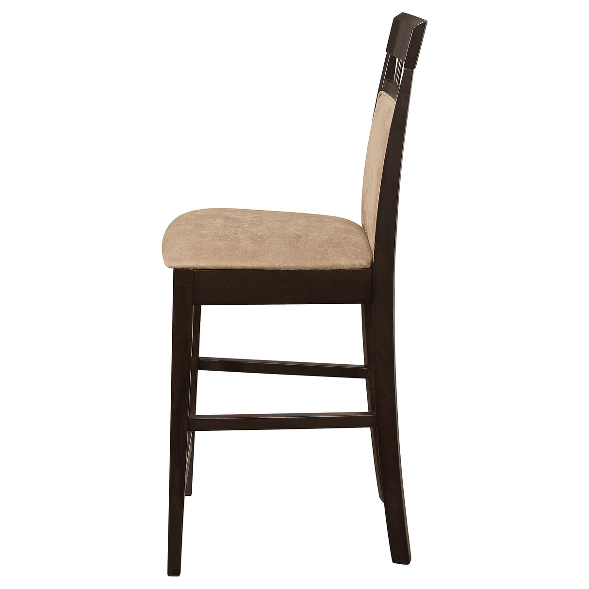 Gabriel Closed Back Counter Chair Cappuccino, Set of 2