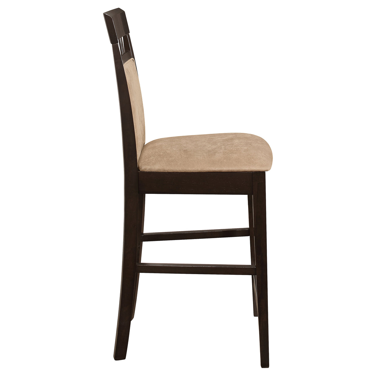 Gabriel Closed Back Counter Chair Cappuccino, Set of 2