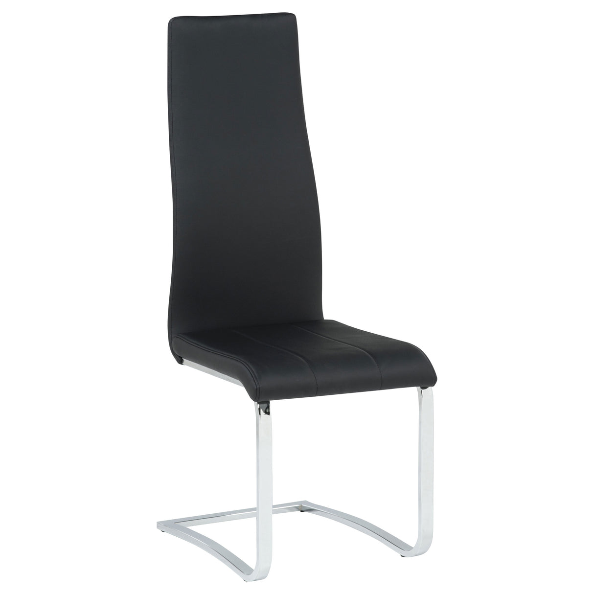 Montclair Upholstered Dining Side Chair Black, Set of 4