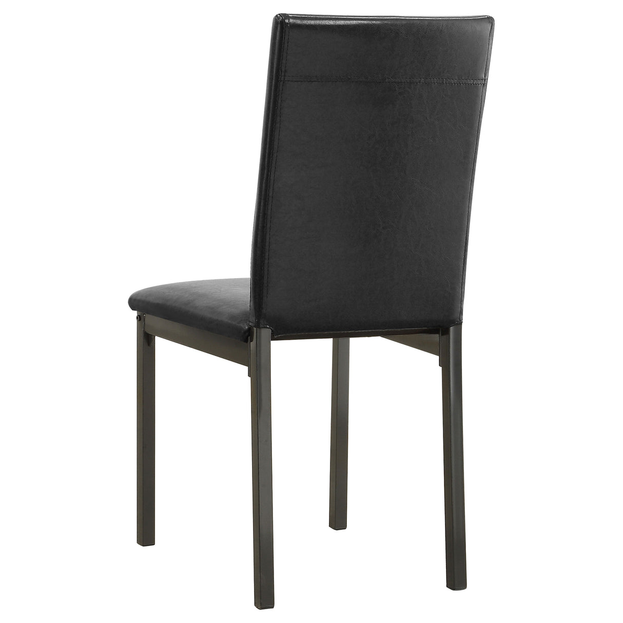 Garza Upholstered Dining Side Chair Black - Set of 2