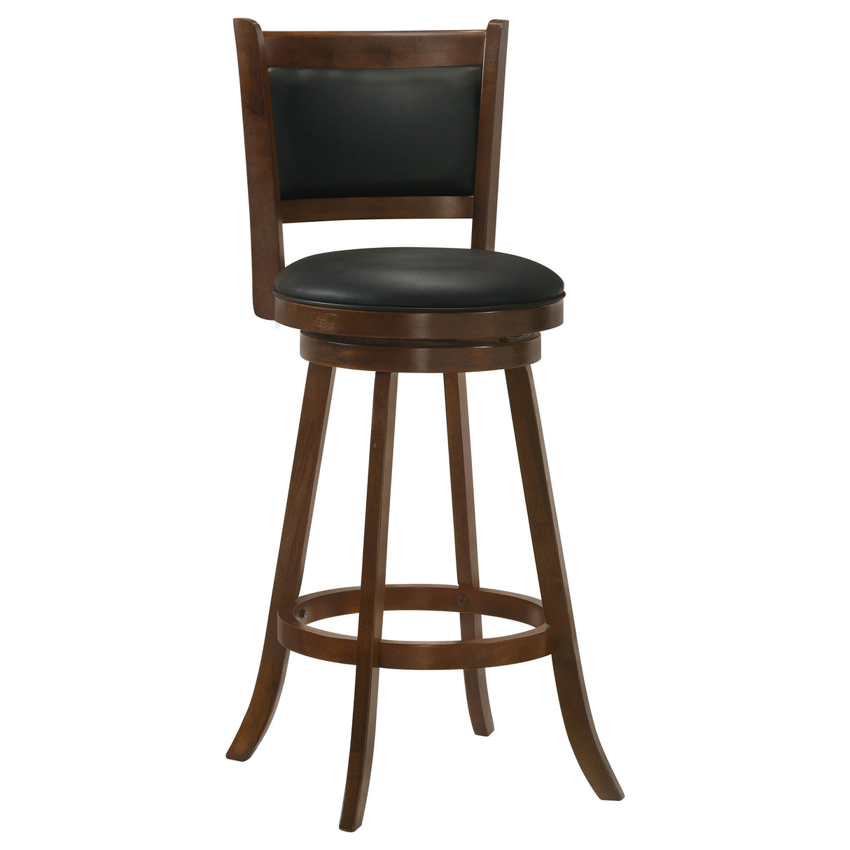 Broxton Upholstered Swivel Bar Chair Chestnut - Set of 2