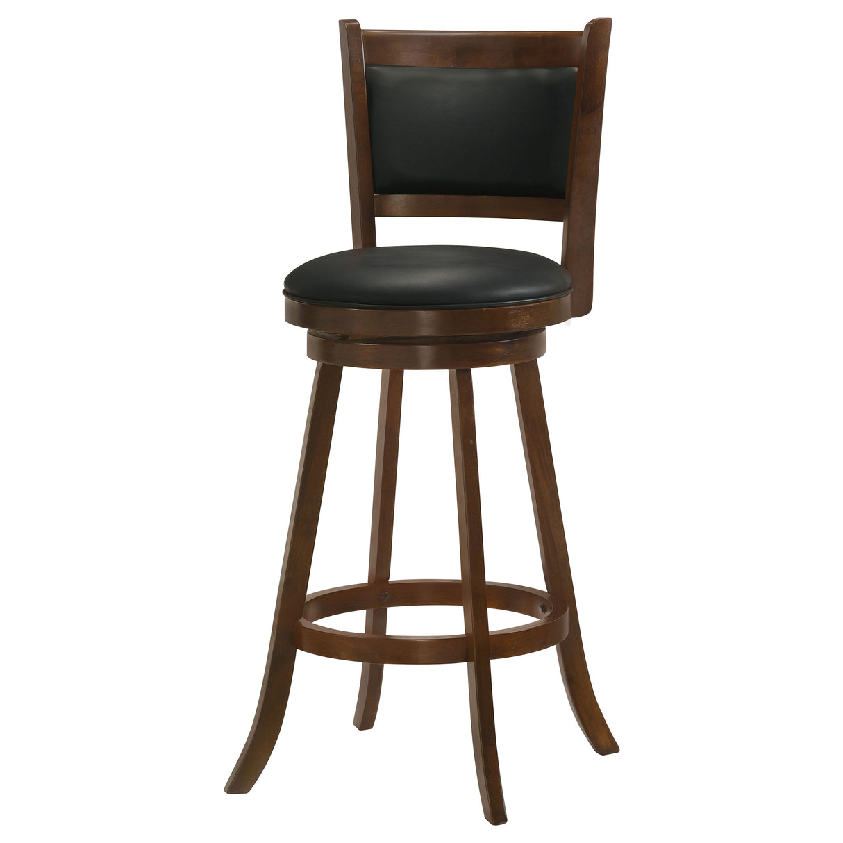 Broxton Upholstered Swivel Bar Chair Chestnut - Set of 2