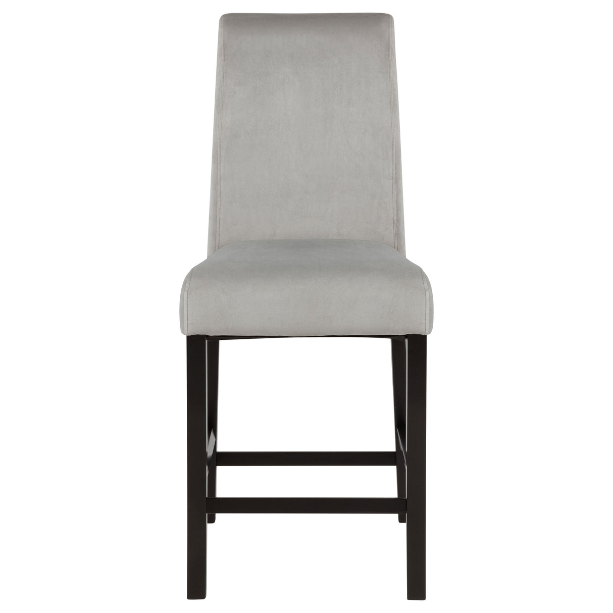 Stanton Grey Velvet Counter Chair Set of 2