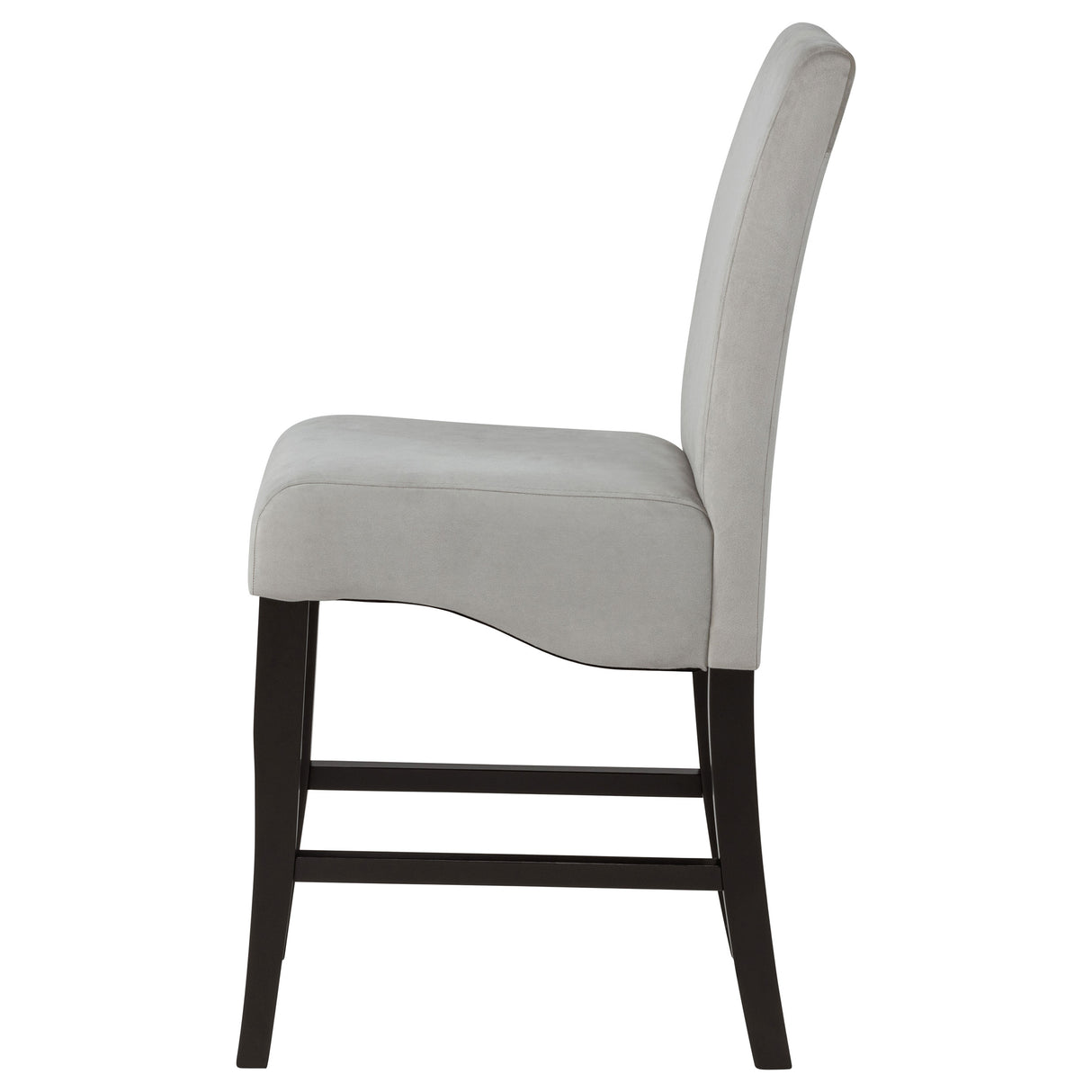 Stanton Grey Velvet Counter Chair Set of 2