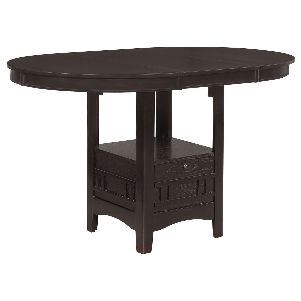 Lavon 5-Piece Oval Counter Height Dining Set, Espresso