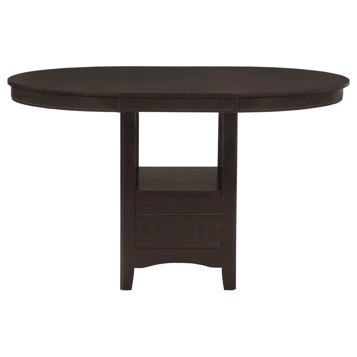 Lavon 5-Piece Oval Counter Height Dining Set, Espresso