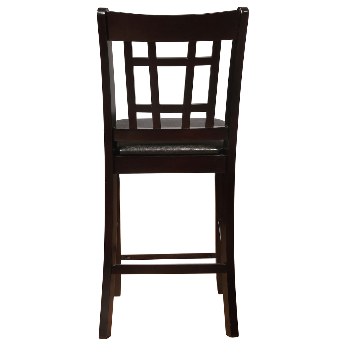 Lavon Wood Counter Height Dining Chair Black/Espresso (Set of 2)